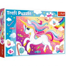 Trefl Puzzle 100 Piękny Jednorożec