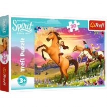 Trefl Puzzle 30 elementów. Spirit duch wolności