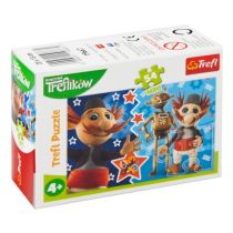 Trefl Puzzle 54 mini Wesoły świat Treflików 1