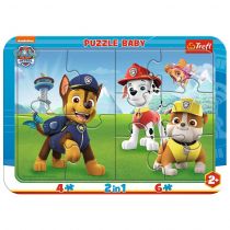 Trefl Puzzle Ramkowe Baby Psi Patrol 80022