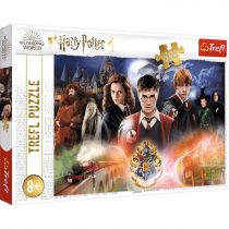 Trefl Tajemniczy Harry Potter Puzzle 300 Elementów Warner o Wysokiej Jakości Nadruku dla Dzieci od 8 lat 23001