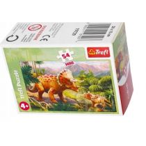 Trefl PUZZLE 54EL 19729 MINI NIESAMOWITE DINO PU 19729 TR