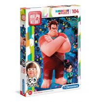 Clementoni Puzzle 104el 3D VISION Ralph Breaks the Internet 20610