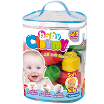 Clementoni Klocki Clemmy Woreczek 48 klocków 17134