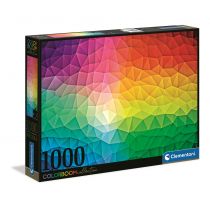 Clementoni Puzzle 1000 elementów. Color boom. Mozaika