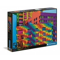 Clementoni 35094 Color Boom 500 szt. Puzzle kwadraty, wielokolorowe 35094