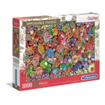 Clementoni Puzzle Impossible Jolly Christmas 1000