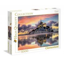 Clementoni Puzzle 1000 High Quality Collection Le Magnifique Mont Saint-Michel