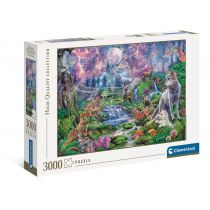 Clementoni Puzzle 3000 elementów. High Quality. Wycie do księżyca