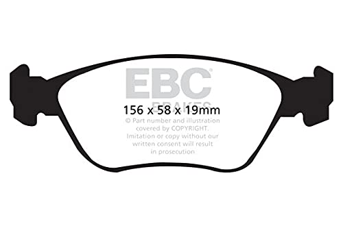 EBC Hamulce DP41362R Żółte okładziny hamulcowe