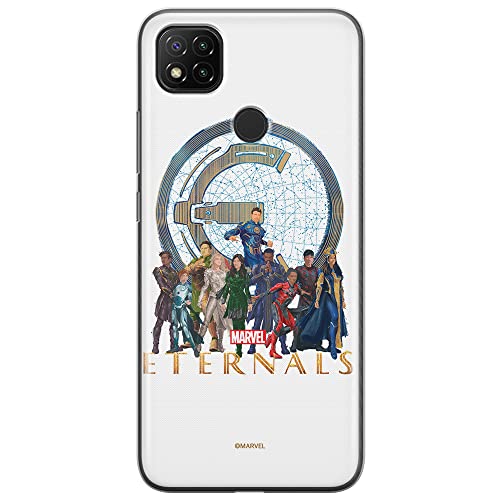 ERT GROUP etui na telefon Xiaomi REDMI 9C, case oryginalny i oficjalnie licencjonowany przez Marvel, wzór Eternals 006, optymalnie dopasowane, plecki z TPU