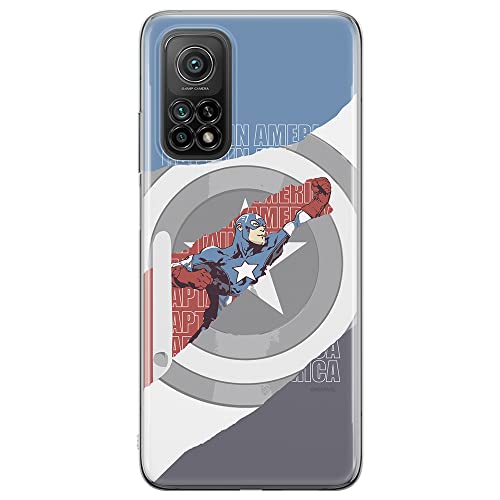 ERT GROUP etui na telefon Xiaomi Redmi Note 11T 5G/11S 5G/POCO M4 Pro 5G, case oryginalny i oficjalnie licencjonowany przez Marvel, wzór Kapitan Ameryka 013, plecki z TPU