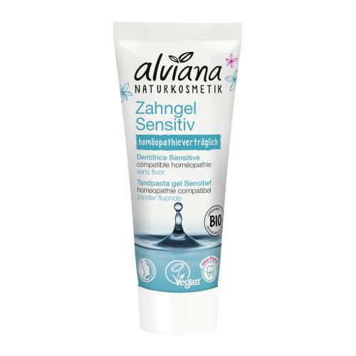 Alviana Żel Do Zębów z Solą Morską i Nagietkiem 75ml - Alviana VINŻELSOLMORS