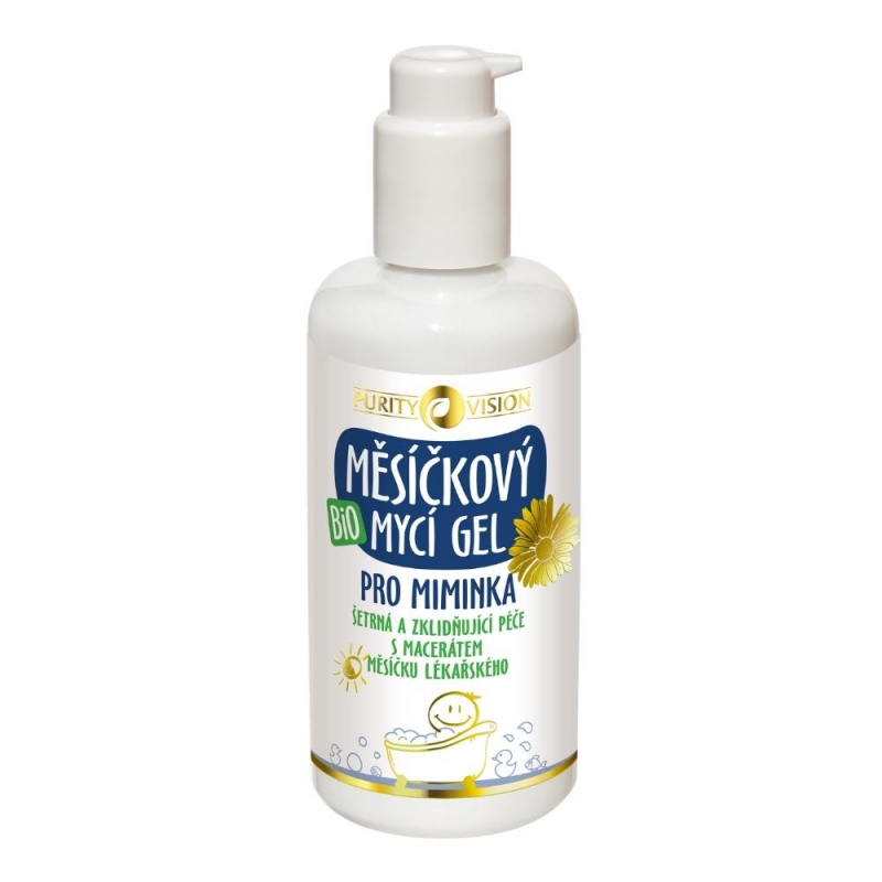 Purity Vision - Żel do mycia z nagietka BIO, 200 ml