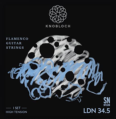 KNOBLOCH STRINGS LDN34.5 - FLAMENCA LUNA Double Silver SN Nylon High Tension 34.5