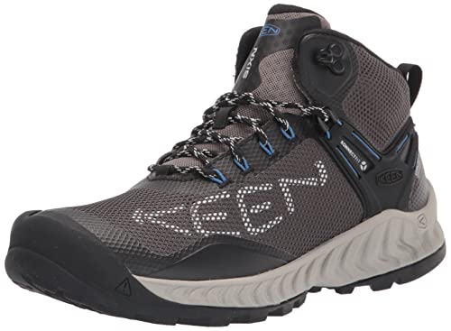KEEN Męskie buty trekkingowe Nxis Evo Mid, Magnes jasny kobalt, 42.5 EU