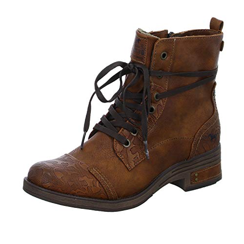 MUSTANG Damskie botki 1293-501, Braun koniak 307, 36 EU