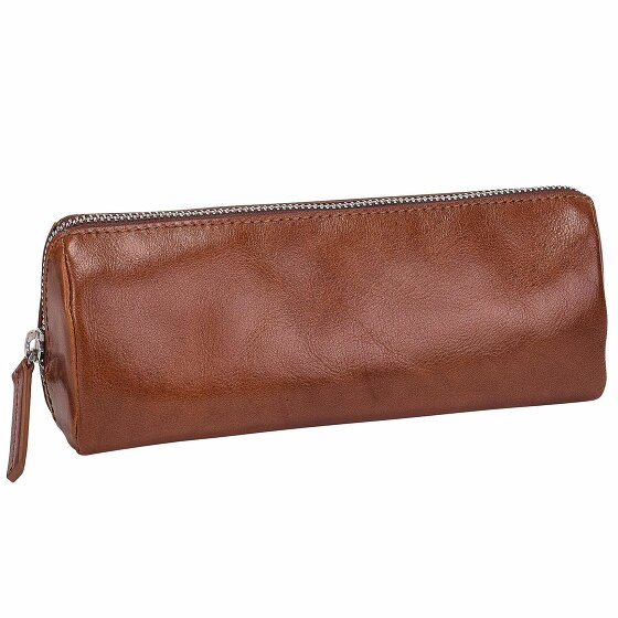 Leonhard Heyden Cambridge Piórnik skórzany 20,5 cm cognac