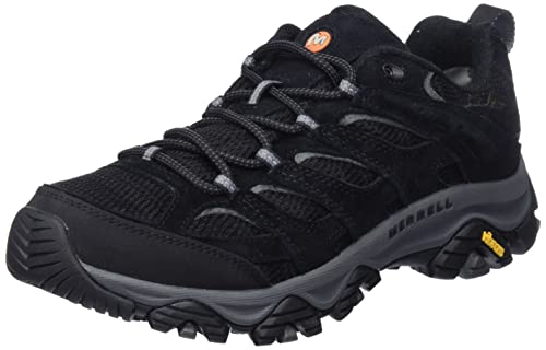 Merrell Męskie buty trekkingowe Moab 3 GTX, Czarny szary, 50 EU