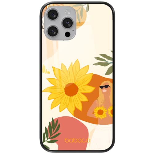 ERT GROUP etui na telefon Huawei P20 LITE, case oryginalny i oficjalnie licencjonowany przez Babaco, wzór Flowers 015, wykonany z hartowanego szkła, optymalnie dopasowany, etui ochronne