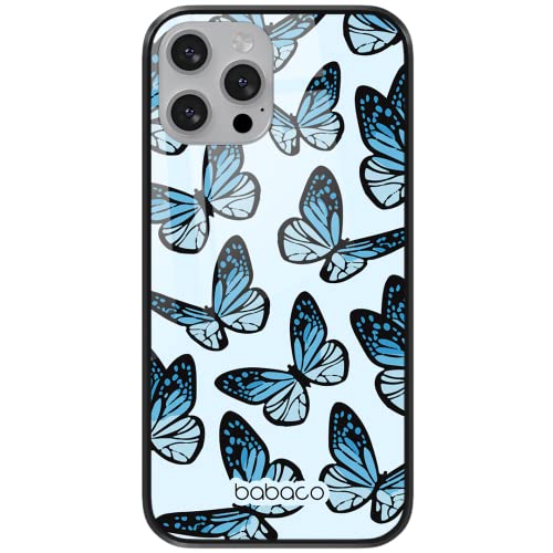 ERT GROUP etui na telefon Samsung S21 PLUS, case oryginalny i oficjalnie licencjonowany przez Babaco, wzór Butterflies 002, wykonany z hartowanego szkła, optymalnie dopasowany, etui ochronne