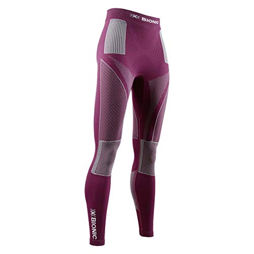 X-Bionic Spodnie damskie Energy Accumulator 4.0 fioletowy Plum/Pearl Grey M