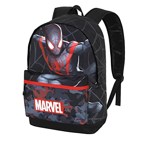 Spiderman Miles-2.0 Fan HS plecak, czarny, czarny, 2.0 FAN HS plecak Miles