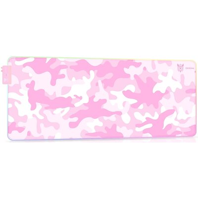 Podkładka Pod Mysz I Klawiaturę Onikuma Mp005 Rgb 80X30Cm Różowa