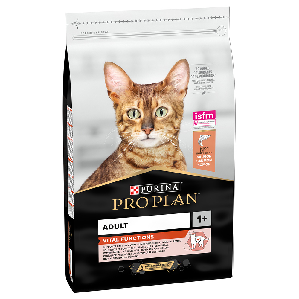 9 + 1 kg gratis!/ 12 + 2 kg gratis! Purina Pro Plan, 10 kg / 14 kg - Original Adult, łosoś, 10 kg