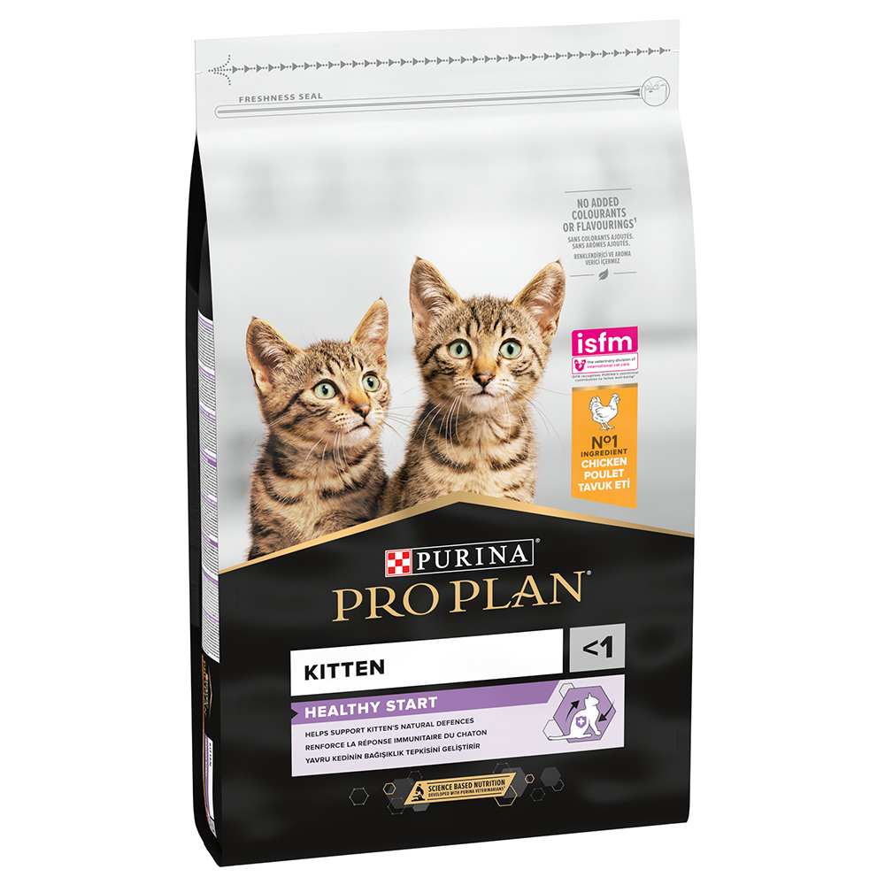 9 + 1 kg gratis!/ 12 + 2 kg gratis! Purina Pro Plan, 10 kg / 14 kg - Original Kitten, kurczak, 10 kg