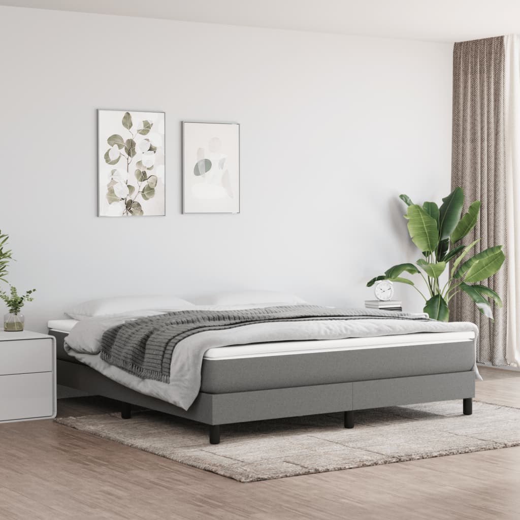 Lumarko Materac kieszeniowy ciemnoszary 160x200