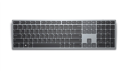 Dell Keyboard KB700 Wireless RU 2.4 GHz Bluetooth 5.0 Titan Gray