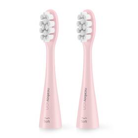 Niceboy Głowice wymienne ION Sonic Soft pink 2szt. Różowa