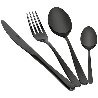 Lumarko Komplet 24szt Sztućców Zwieger Vesper Black 