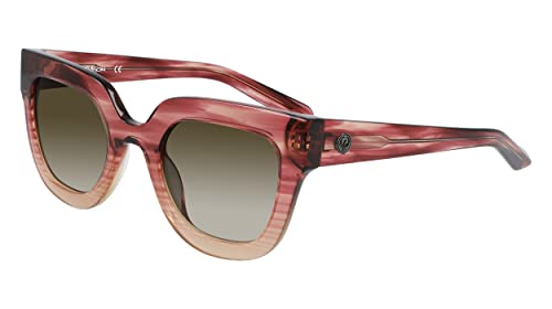 Dragon Damskie okulary przeciwsłoneczne DR Purser Rose Beż Grad/Ll Brązowy Grad, 49, Różowy beżowy grad/l brązowy stopień, 49 EU