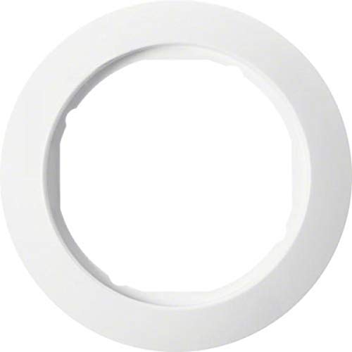 Hager polo Serie 1930 Ramka pojedyncza do płytek czołowych 58 mm biały 138209 138209