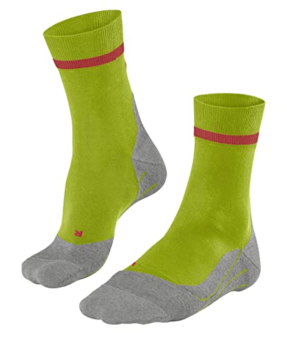 FALKE Męskie skarpety do biegania RU4 Endurance, bawełna, 1 para, żółte (Lime 7601), 39-41