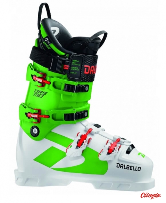 Buty narciarskie Dalbello DRS 130 WHITE/RACE GREEN 2022/2023