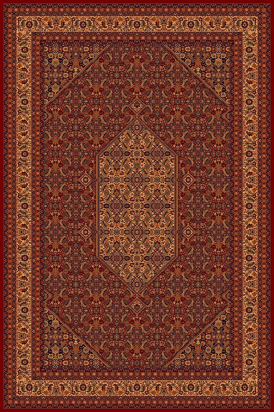 Dywan wełniany Polonia Wawelski Burgund 200 x 300 cm