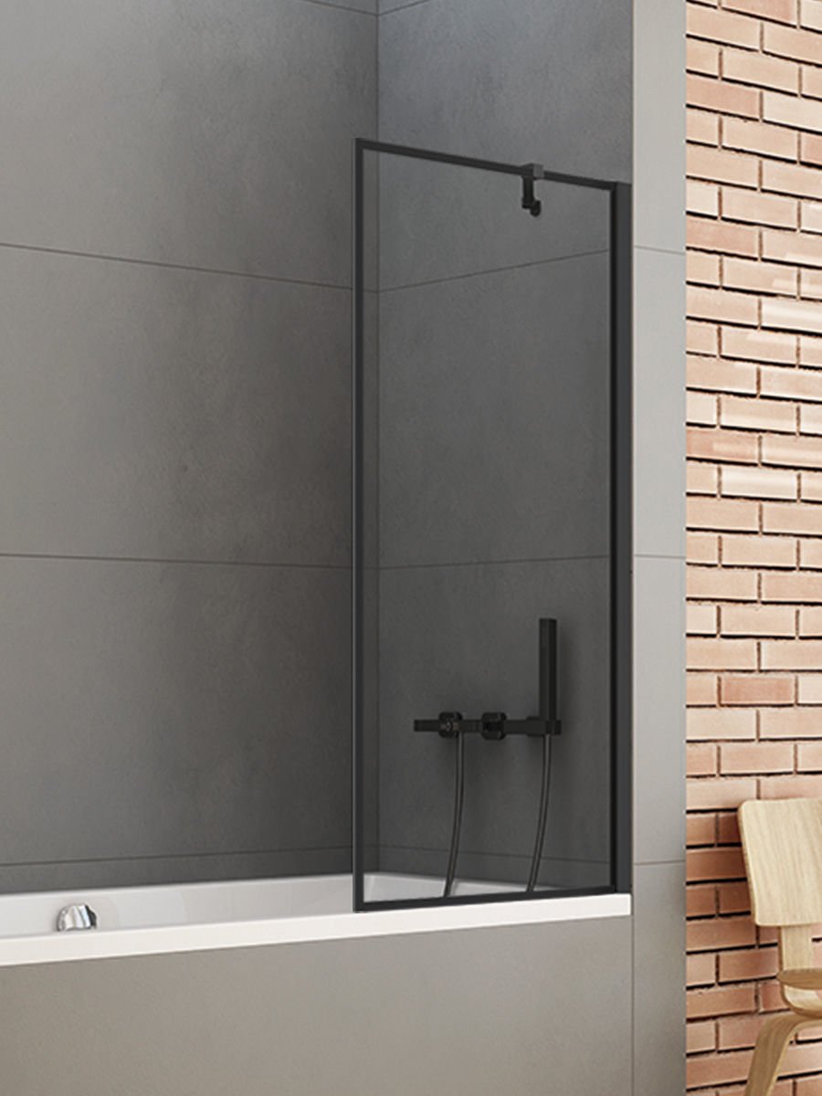 Parawan Nawannowy 50X140 Uniwersalny New Trendy New Soleo Black P-0092-Wp