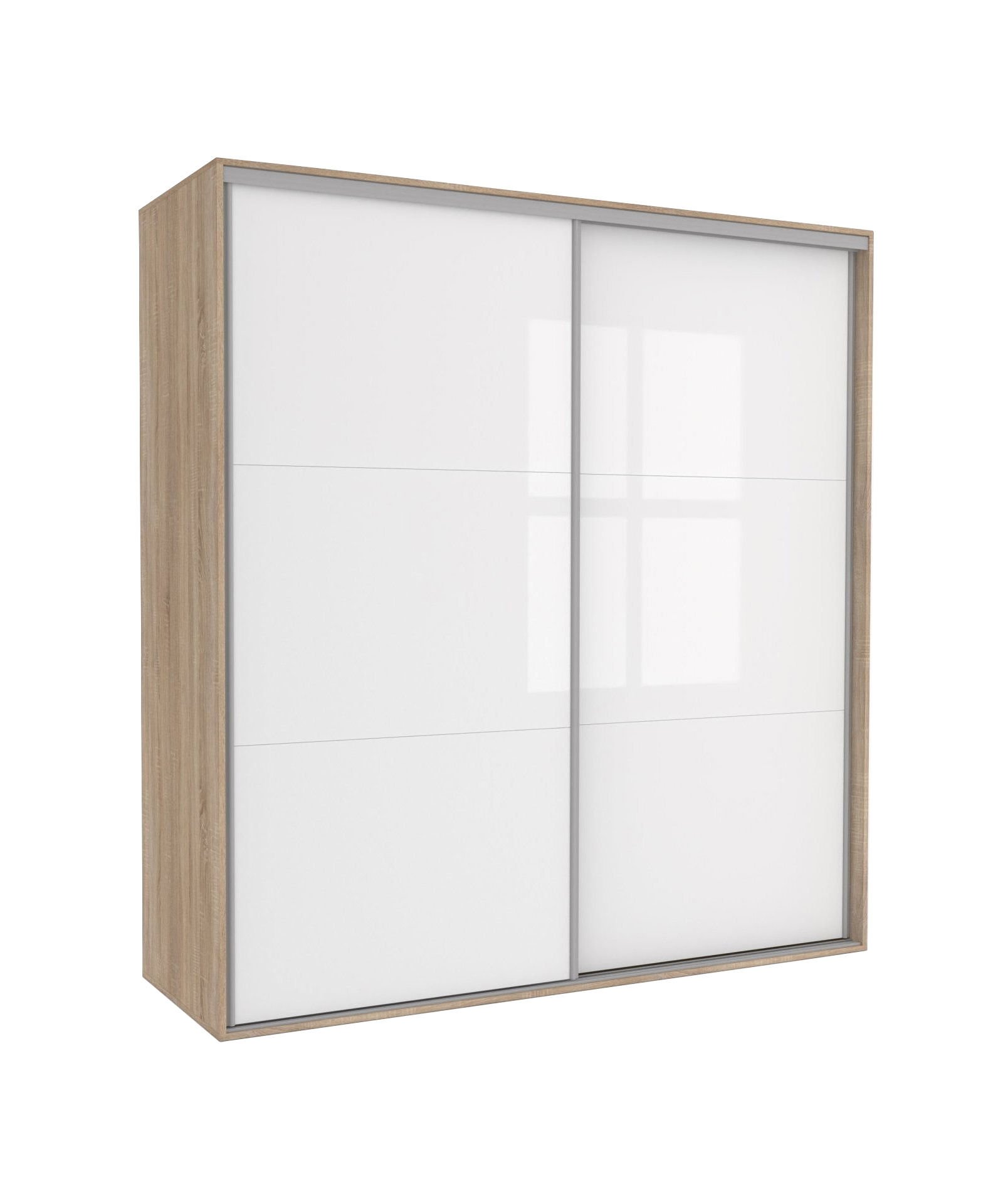 Szafa Tivoli 182X210 S/6Bp Biały Połysk