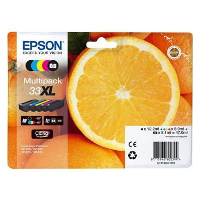 Tusz Epson 33XL C13T335 CMYKPBK Oryginał