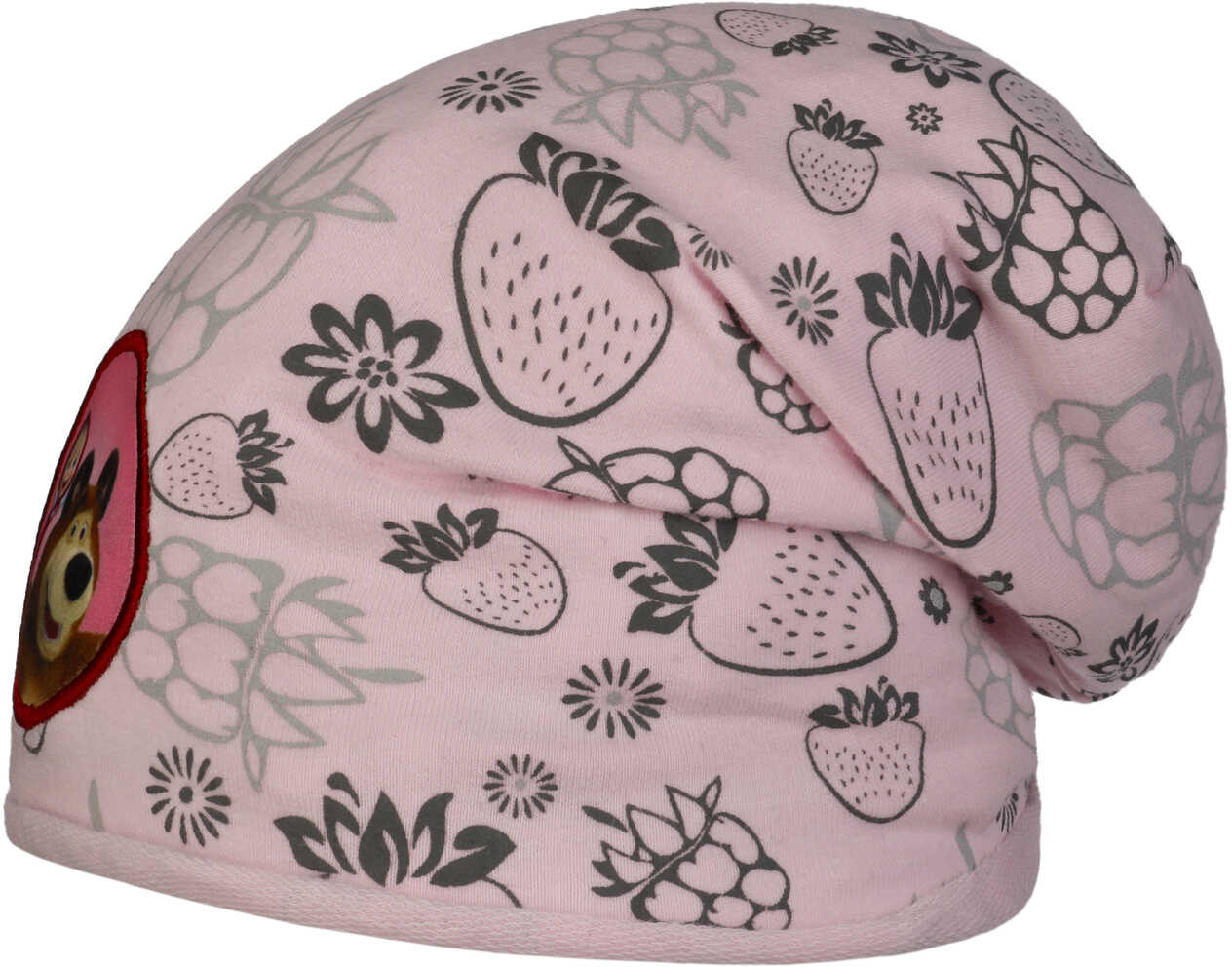 Czapka Dziecieca Marsha e Orso Fruits, różowy, One Size