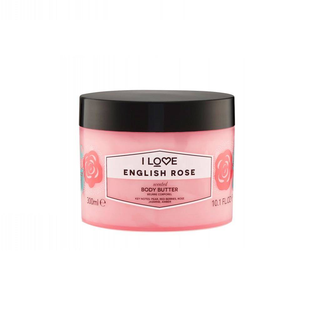 Scented Body Butter nawilżające masło do ciała English Rose 300ml
