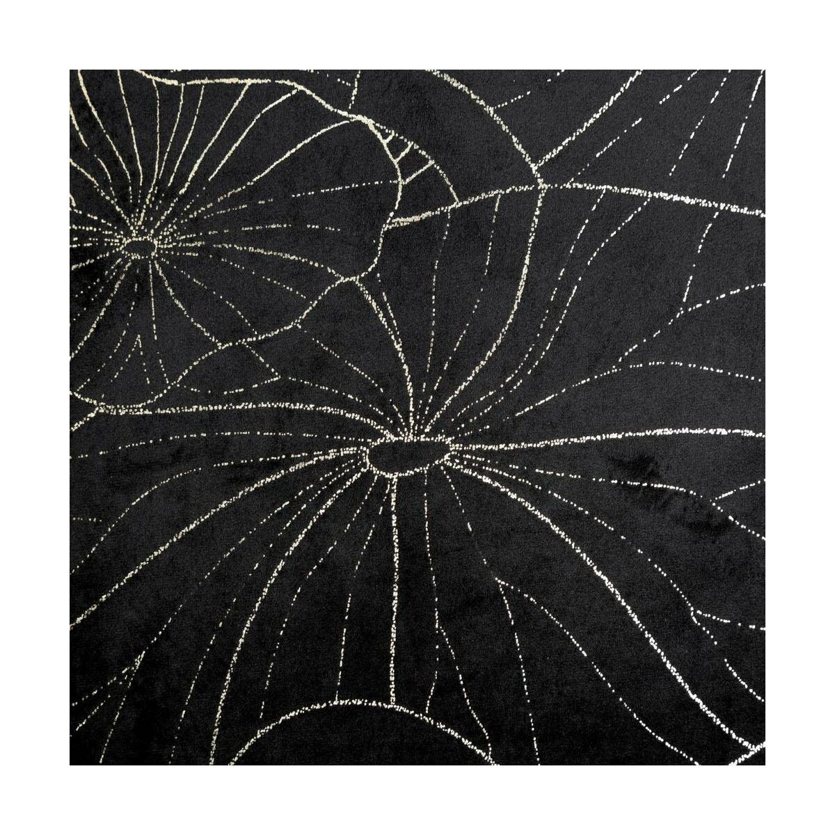 Bieżnik na stół Velvet czarny 35 x 140 cm