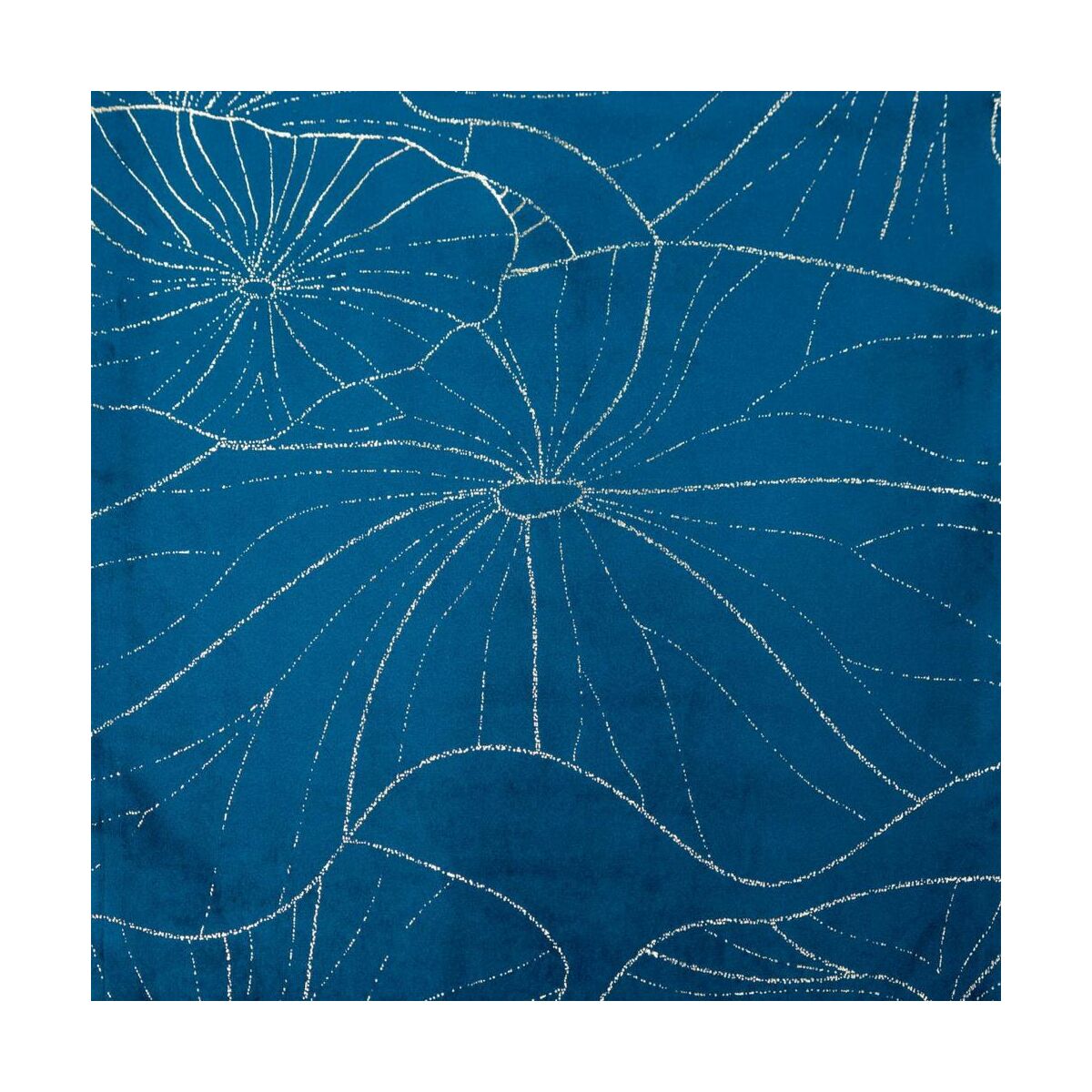 Bieżnik na stół Velvet niebieski 35 x 140 cm