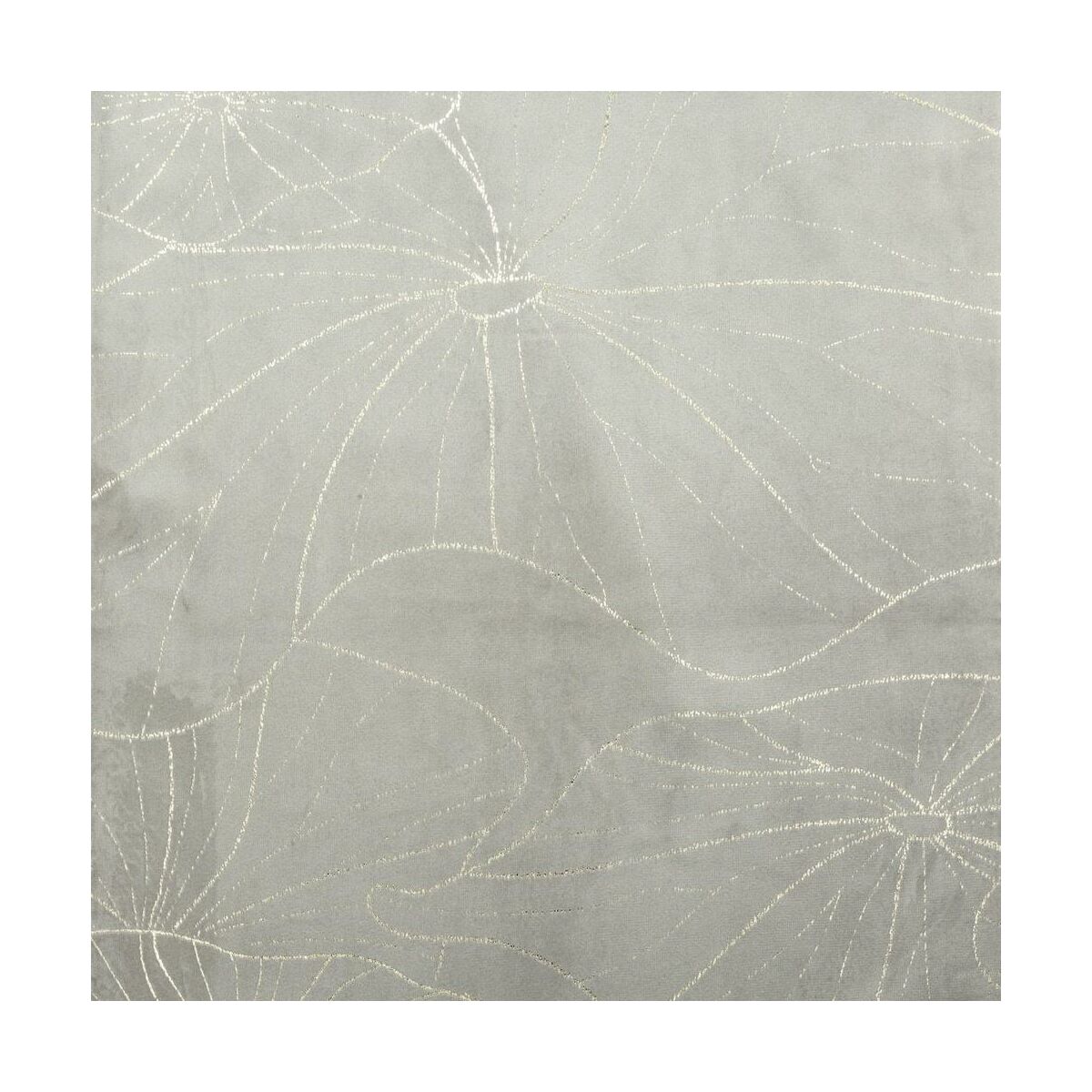 Bieżnik na stół Velvet srebrny 35 x 140 cm