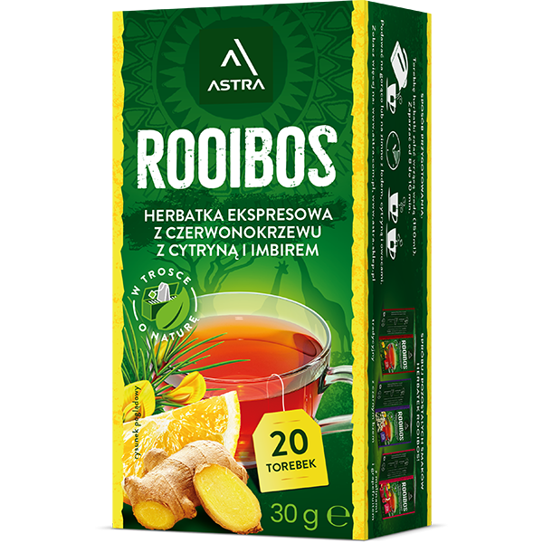 Astra Rooibos Cytryna Imbir EX20