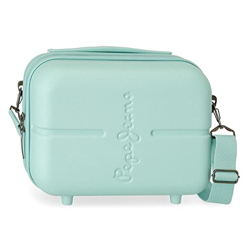 Pepe Jeans Highlight kosmetyczka z torbą na ramię, 29 x 21 x 15 cm, niebieska, 29 x 21 x 15 cm, elastyczna kosmetyczka z torbą na ramię