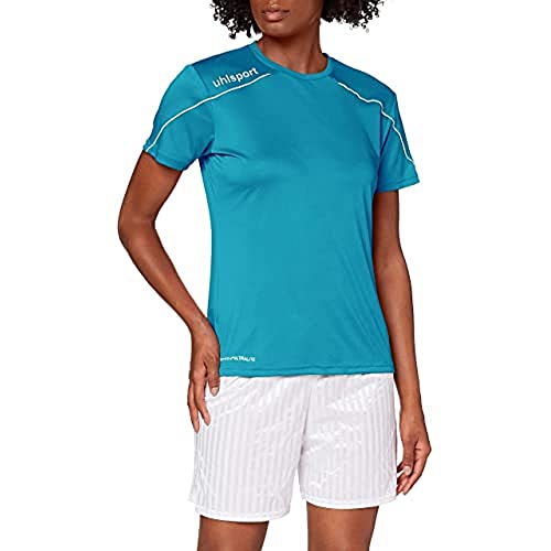 Kempa Stream 22 koszulka damska, kolor cyan/biały, XL